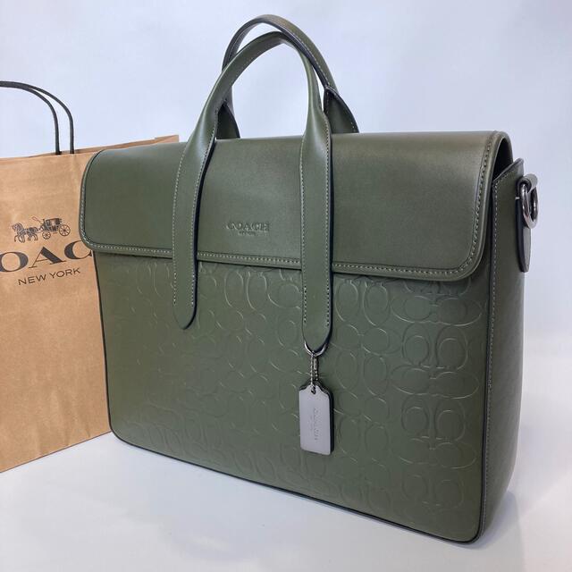 COACH - 59％OFF【COACH】サリバン ブリーフ シグネチャー レザーの