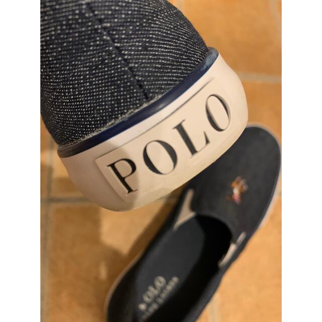 POLO RALPH LAUREN(ポロラルフローレン)のポロ　ラルフローレン　スリッポン レディースの靴/シューズ(スリッポン/モカシン)の商品写真