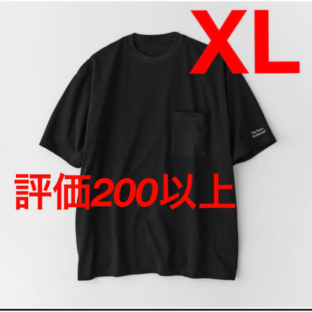 トップスENNOY POCKET T-SHIRTS 黒 Tシャツ XL エンノイ