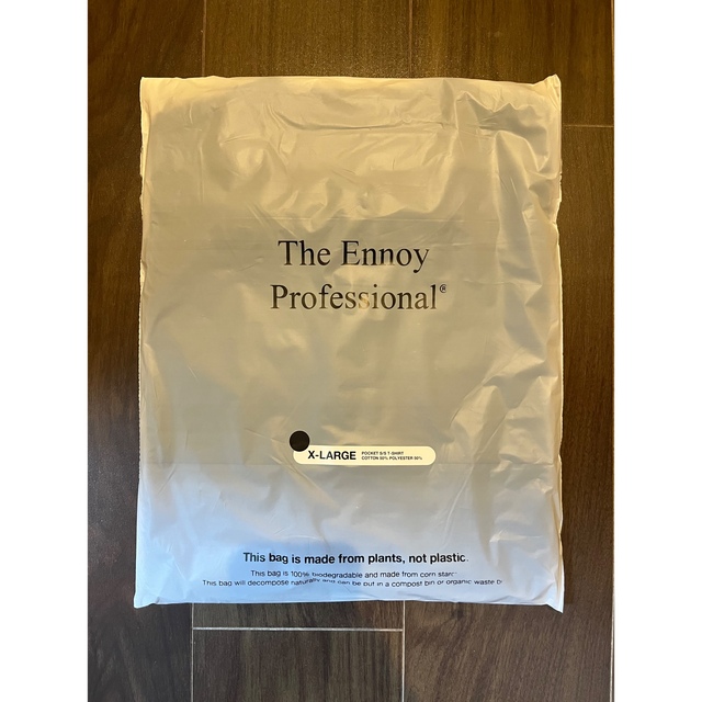 ENNOY POCKET T-SHIRTS 黒 Tシャツ XL エンノイ メンズのトップス(Tシャツ/カットソー(半袖/袖なし))の商品写真