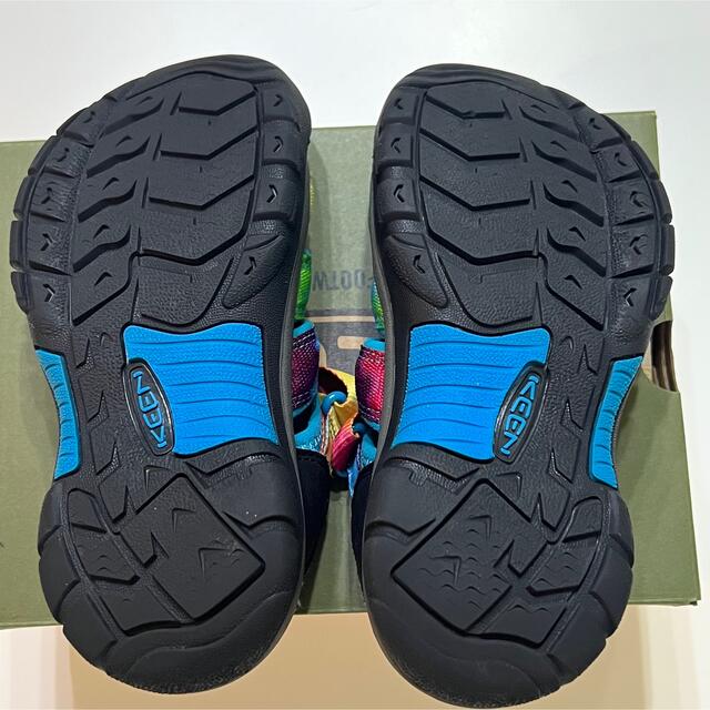 KEEN(キーン)のKEEN キーン サンダル キッズ ニューポートH2  レインボー 19.5cm キッズ/ベビー/マタニティのキッズ靴/シューズ(15cm~)(サンダル)の商品写真