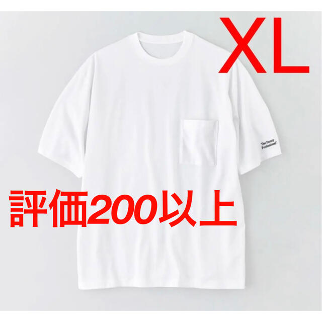 Tシャツ/カットソー(半袖/袖なし)ENNOY POCKET T-SHIRTS 白　Tシャツ XL エンノイ