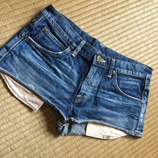 リー(Lee)のLee★デニムショートパンツ/水着.海.プール.ビーチデニム.切りっぱなし(ショートパンツ)