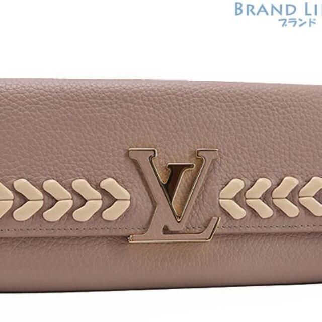お待たせ! LOUIS VUITTON カプシーヌ二つ折り長財布 新品同様ルイ
