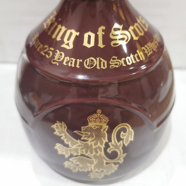 古酒 king of Scots キングオブスコッツ 25年 赤 レアオールドの 古酒 king of Scots キングオブスコッツ 25年 赤 レアオールドの