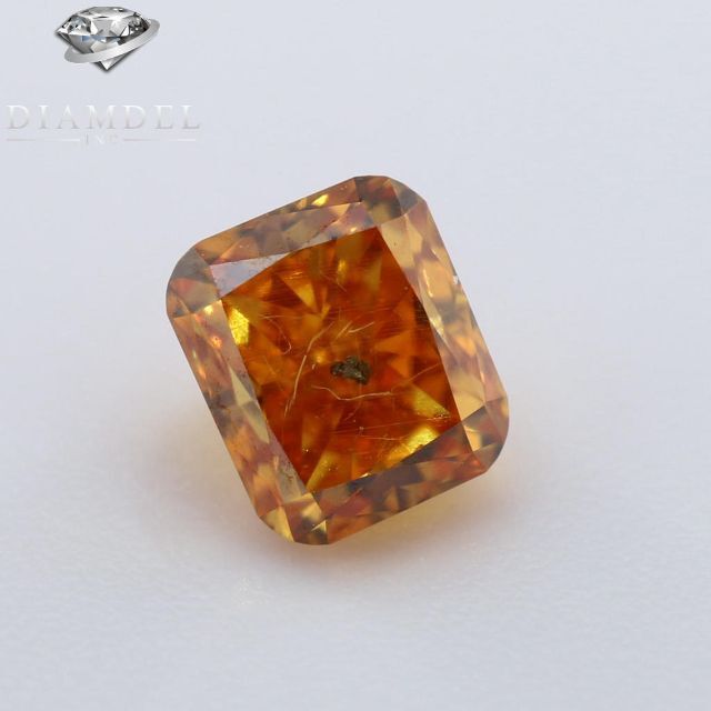 SI2蛍光性オリンジダイヤモンドルース/ F.V.Y.ORANGE/ 0.310 ct.