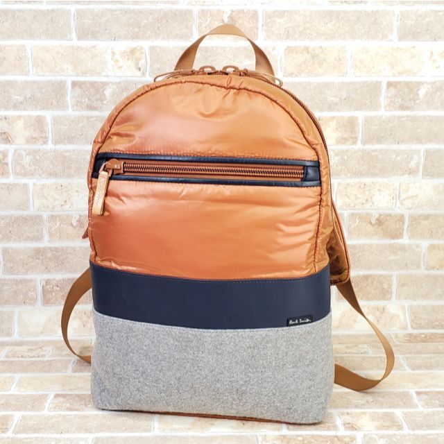 Paul Smith ポールスミス ☆ ナイロン レザー コンビデザイン リュックサック A4OKの通販 by ガーデニア's shop｜ ポールスミスならラクマ