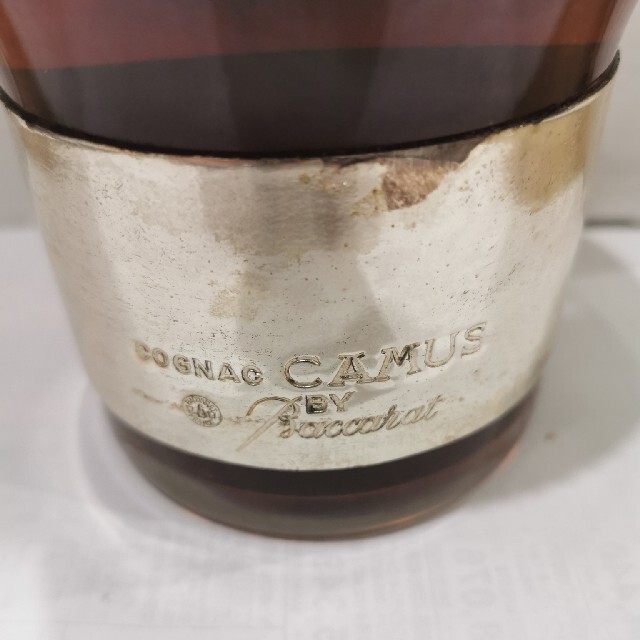 中古・未開栓】カミュ シルバートップ バカラクリスタル 700ml 40度の