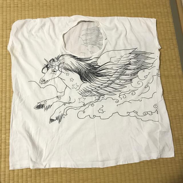 Roberto Cavalli(ロベルトカヴァリ)のペガサス変形Tシャツ レディースのトップス(Tシャツ(半袖/袖なし))の商品写真