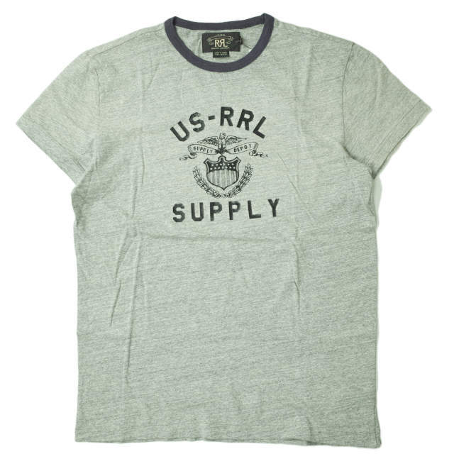 RRL(ダブルアールエル)のRRL US-RRL SUPPLY TEE イーグルプリントリンガーＴシャツ S メンズのトップス(Tシャツ/カットソー(半袖/袖なし))の商品写真