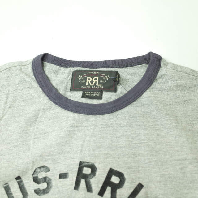 RRL(ダブルアールエル)のRRL US-RRL SUPPLY TEE イーグルプリントリンガーＴシャツ S メンズのトップス(Tシャツ/カットソー(半袖/袖なし))の商品写真