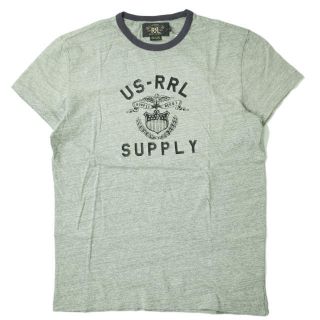 ダブルアールエル(RRL)のRRL US-RRL SUPPLY TEE イーグルプリントリンガーＴシャツ S(Tシャツ/カットソー(半袖/袖なし))