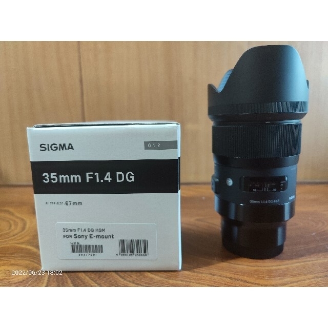 極美品 SIGMA 35mm F1.4 DG Art Eマウント - レンズ(単焦点)