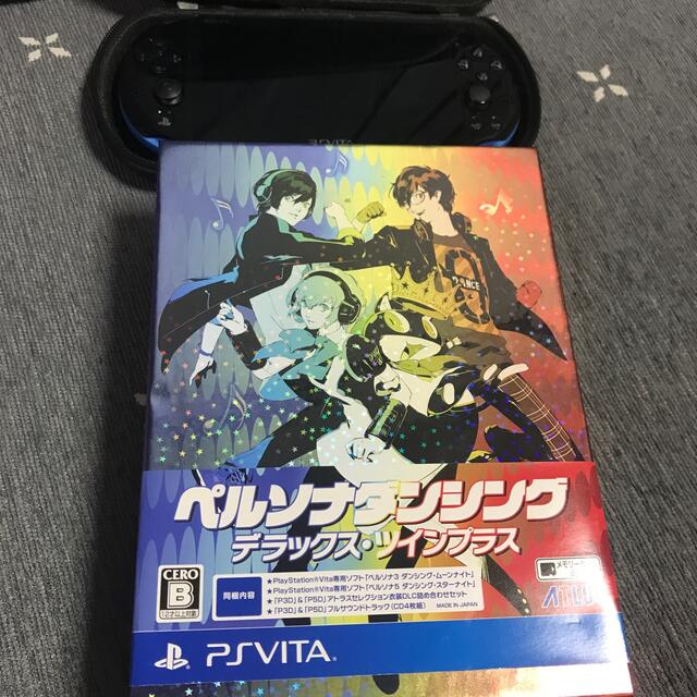 PlayStation Vita(プレイステーションヴィータ)のペルソナダンシング デラックス・ツインプラス Vita / PSVITA本体 エンタメ/ホビーのゲームソフト/ゲーム機本体(携帯用ゲームソフト)の商品写真