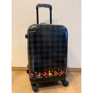 美品 FEILERトラベルキャリー トローリーバッグ 花柄