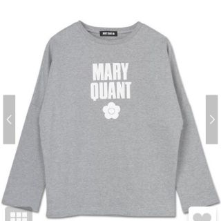 マリークワント(MARY QUANT)の未使用　マリークワント　ビックロゴドルマンプルオーバー(カットソー(長袖/七分))