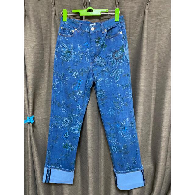 Erdem Flowerprint denim 1