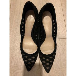 ザラ(ZARA)のZARAパンプスBLACK サイズ37(ハイヒール/パンプス)