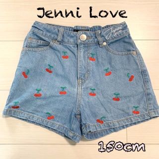 ジェニィ(JENNI)のぽんぽこりん様専用＊USED JENNI  デニムパンツ さくらんぼ150(パンツ/スパッツ)