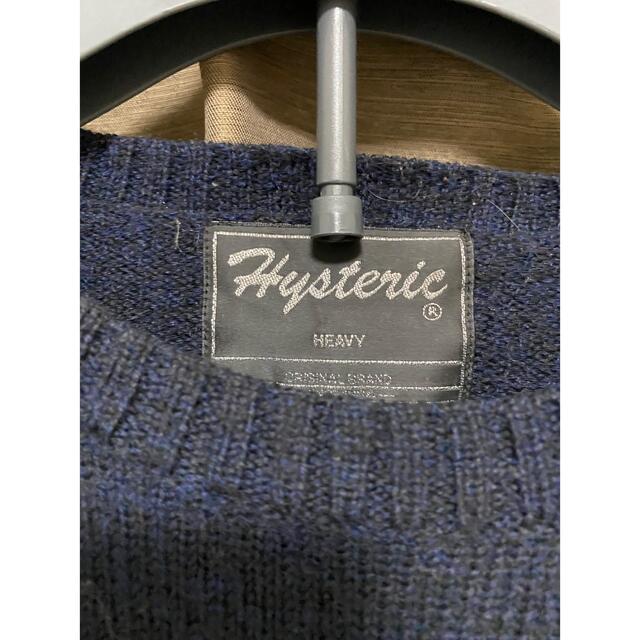 希少 hysteric glamour 初期タグ グランジ加工ニット