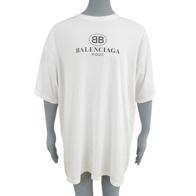 正規 20SS BALENCIAGA バレンシアガ ロゴ Tシャツ