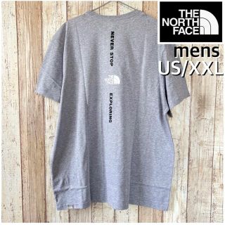 ザノースフェイス(THE NORTH FACE)の【ビッグサイズ】【海外限定】TNF メンズ　グレー  US/3L　日本サイズ4L(Tシャツ/カットソー(半袖/袖なし))