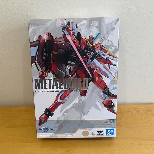 BANDAI(バンダイ)のMETAL BUILD メタルビルド　ジャスティスガンダム　新品・未開封 エンタメ/ホビーのフィギュア(アニメ/ゲーム)の商品写真