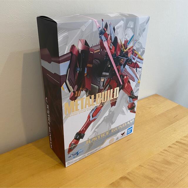 BANDAI(バンダイ)のMETAL BUILD メタルビルド　ジャスティスガンダム　新品・未開封 エンタメ/ホビーのフィギュア(アニメ/ゲーム)の商品写真