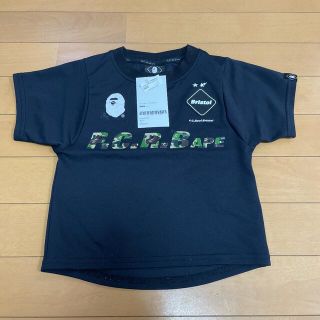 エフシーアールビー(F.C.R.B.)のFCRB×BAPE  キッズTシャツ　サイズ100  タグ付属(Tシャツ/カットソー)