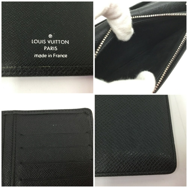 LOUIS VUITTON(ルイヴィトン)の〇〇LOUIS VUITTON ルイヴィトン タイガ 長財布 M32572 ブラック 本体のみ ハンドメイドのファッション小物(財布)の商品写真