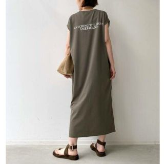 アパルトモンドゥーズィエムクラス(L'Appartement DEUXIEME CLASSE)の【Americana/アメリカーナ】N/S SIDE ZIP Onepiece(ロングワンピース/マキシワンピース)