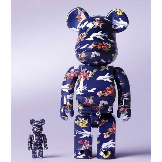 BE@RBRICK(ベアブリック)のANA bearbrick  FEILER ベアブリック　メディコムトイ ハンドメイドのおもちゃ(フィギュア)の商品写真