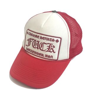 クロムハーツ 帽子(レッド/赤色系)の通販 60点 | Chrome Heartsを クロムハーツ 帽子(レッド/赤色系)の通販 60点 | Chrome Heartsを