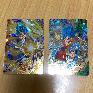 バンダイ(BANDAI)のドラゴンボールヒーローズ　孫悟空 HGD7-35 べジータ HGD8-34(シングルカード)