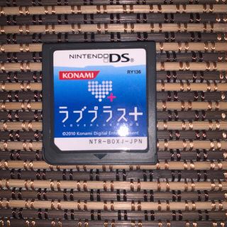 ニンテンドーDS(ニンテンドーDS)のDSゲーム　ラブプラス＋(携帯用ゲームソフト)