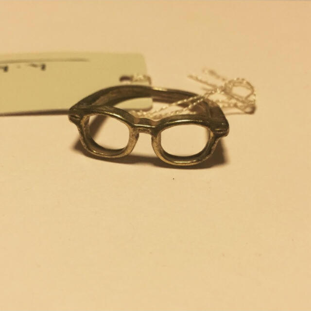 レトロ メガネ型リング アンティーク レディースのアクセサリー(リング(指輪))の商品写真