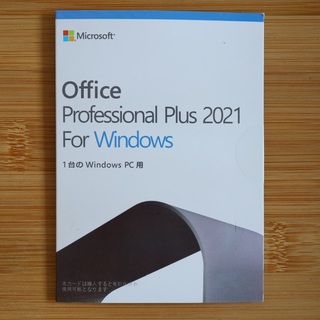 Microsoft - Microsoft Office 2021 永続|カード版■正規未開封■実物発送