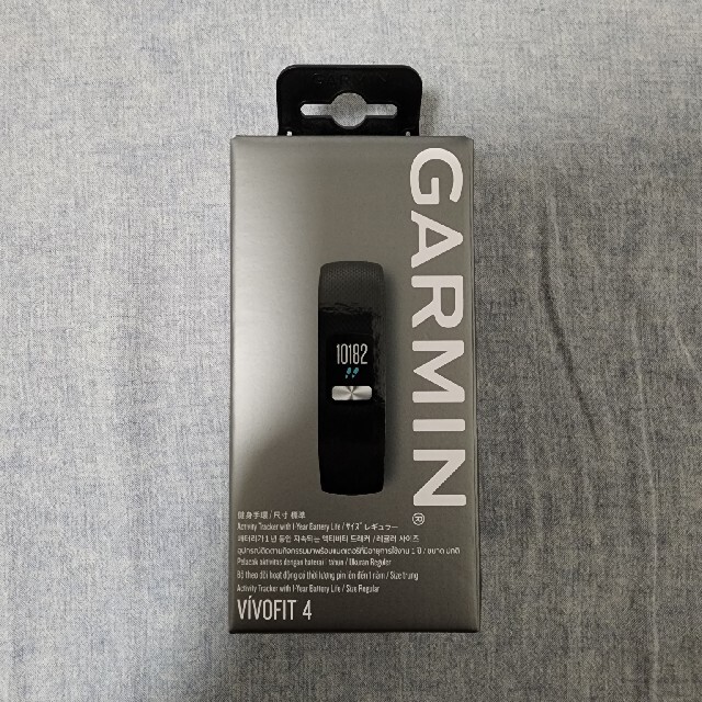 GARMIN vivofit4 Black　新品未開封