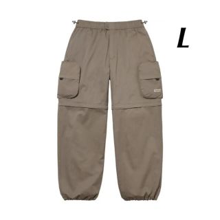 シュプリーム(Supreme)のSupreme Cargo Zip-Off Cinch pant L GREY(ワークパンツ/カーゴパンツ)