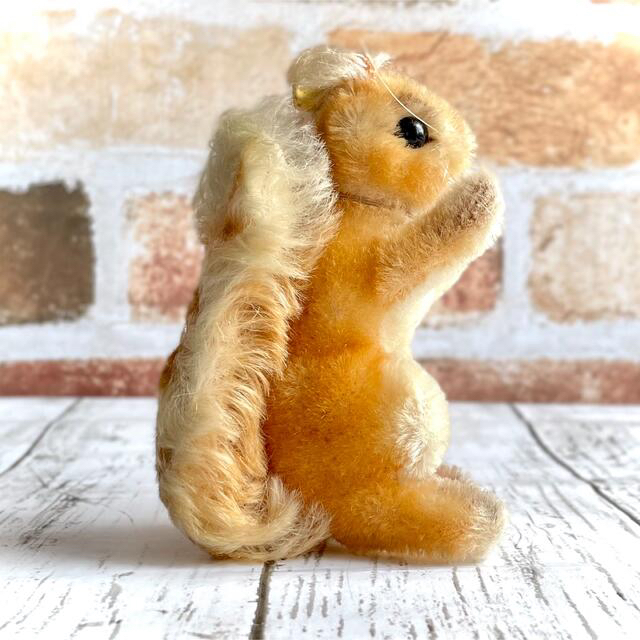 ◉STEIFF シュタイフ リス ぬいぐるみ ヴィンテージ 黄タグ ◉STEIFF シュタイフ リス ぬいぐるみ ヴィンテージ 黄タグ