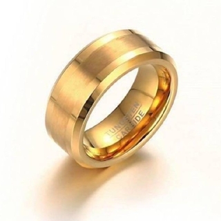 【SALE】リング メンズ ゴールド アクセサリー おしゃれ 金色 指輪　20号(リング(指輪))