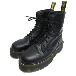 ドクターマーチン(Dr.Martens)のドクターマーチン ジェイドン 厚底 8ホール レザー ブーツ ブラック UK9(ブーツ)