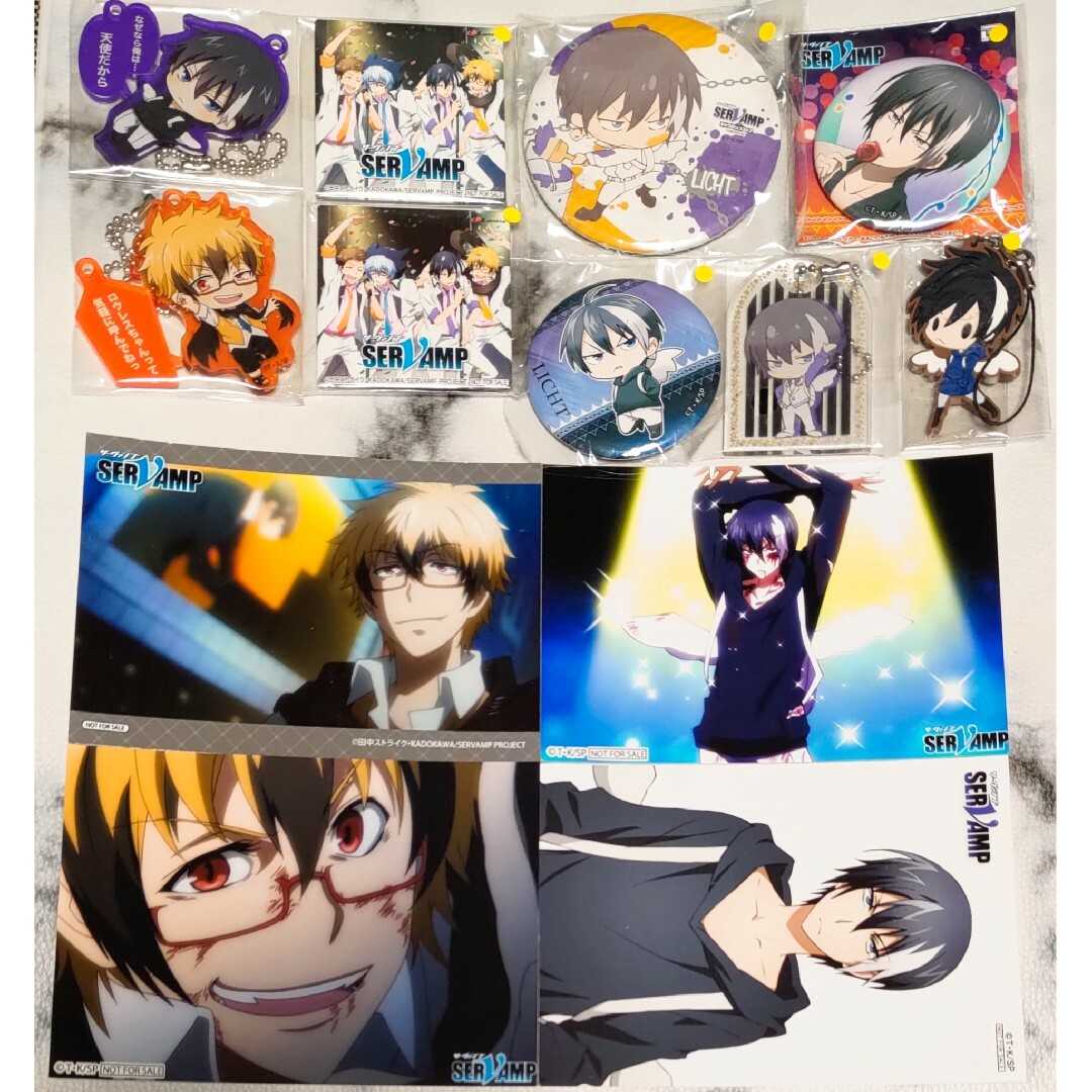 【SERVAMP】サーヴァンプ 強欲組 傲慢組 グッズセット