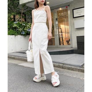 フーズフーチコ 白ワンピース ワンピースの通販 18点 | who's who