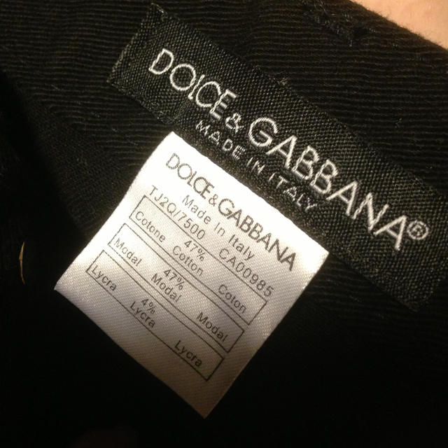 DOLCE&GABBANA(ドルチェアンドガッバーナ)のＤ&G ショートパンツ（Ｓ） レディースのパンツ(ショートパンツ)の商品写真