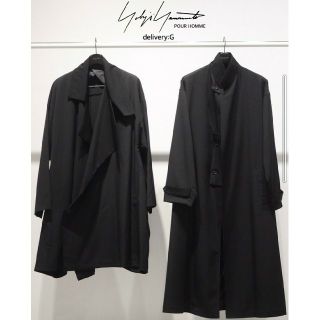 ヨウジヤマモト(Yohji Yamamoto)のYohji Yamamoto 17aw ウールギャバジン コート(ステンカラーコート)