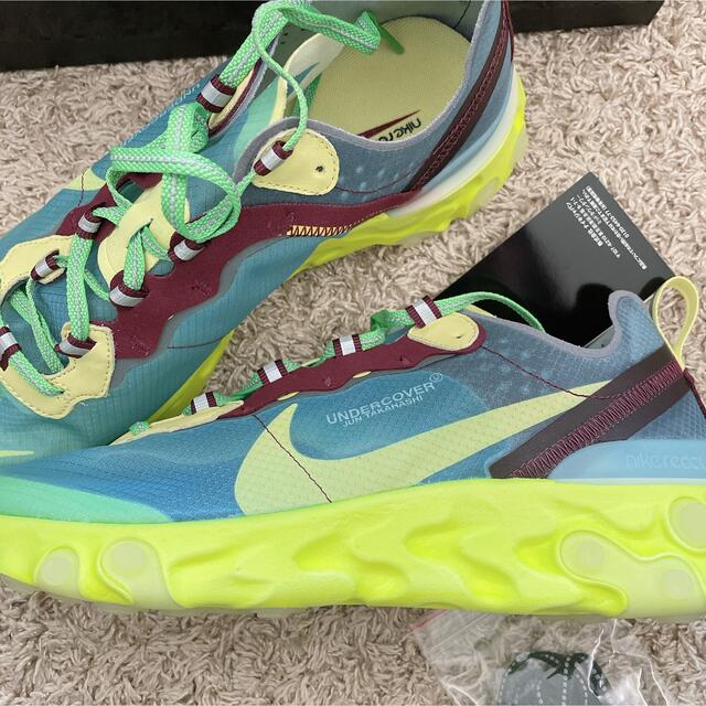 NIKE(ナイキ)のUNDERCOVER NIKE REACT ELEMENT ナイキ  リアクト メンズの靴/シューズ(スニーカー)の商品写真