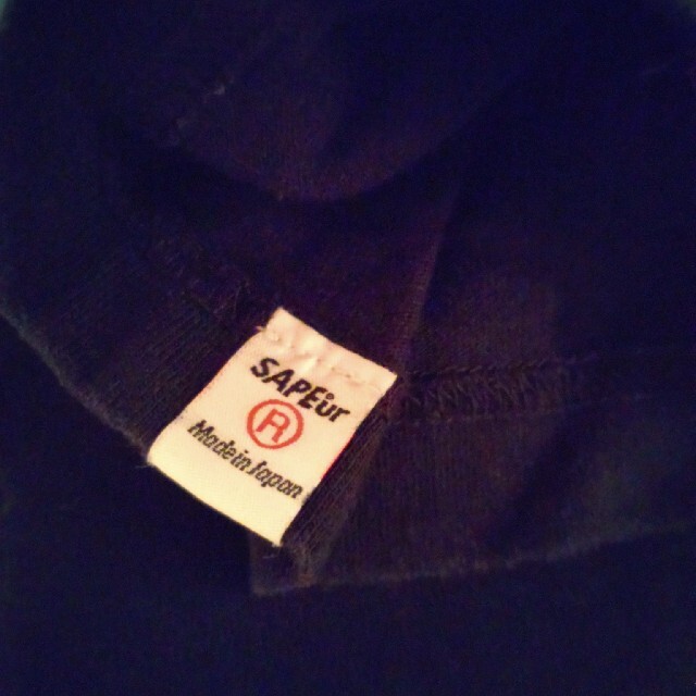 sapeur  Tシャツ　黒　迷彩　M メンズのトップス(Tシャツ/カットソー(半袖/袖なし))の商品写真
