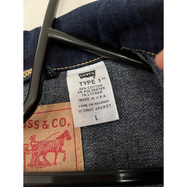 リーバイス　ウエスタンジャケット メンズのジャケット/アウター(Gジャン/デニムジャケット)の商品写真