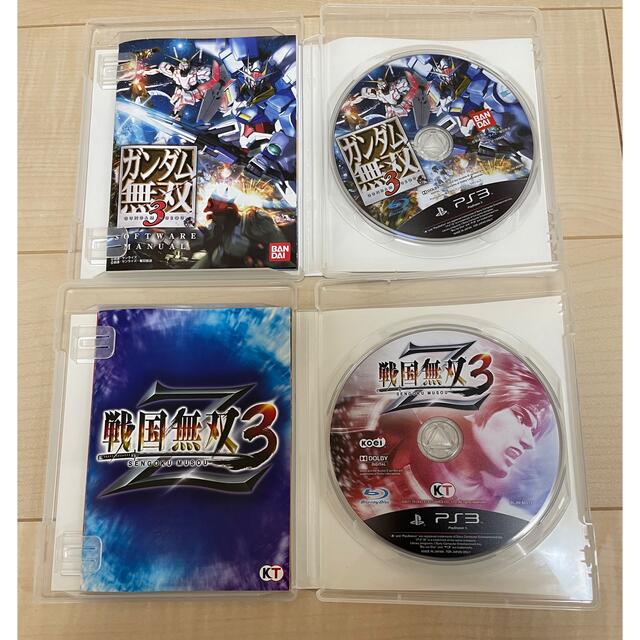 ガンダム無双3 (攻略本セット) / 戦国無双3 PS3